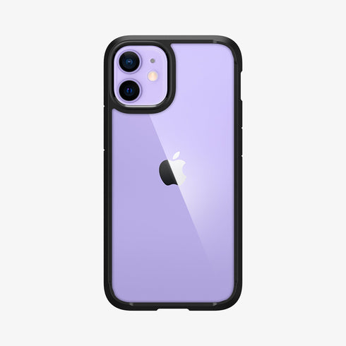 ACS01618 - iPhone 12 Pro Max Case Ultra Hybrid in crystal clear showing the back